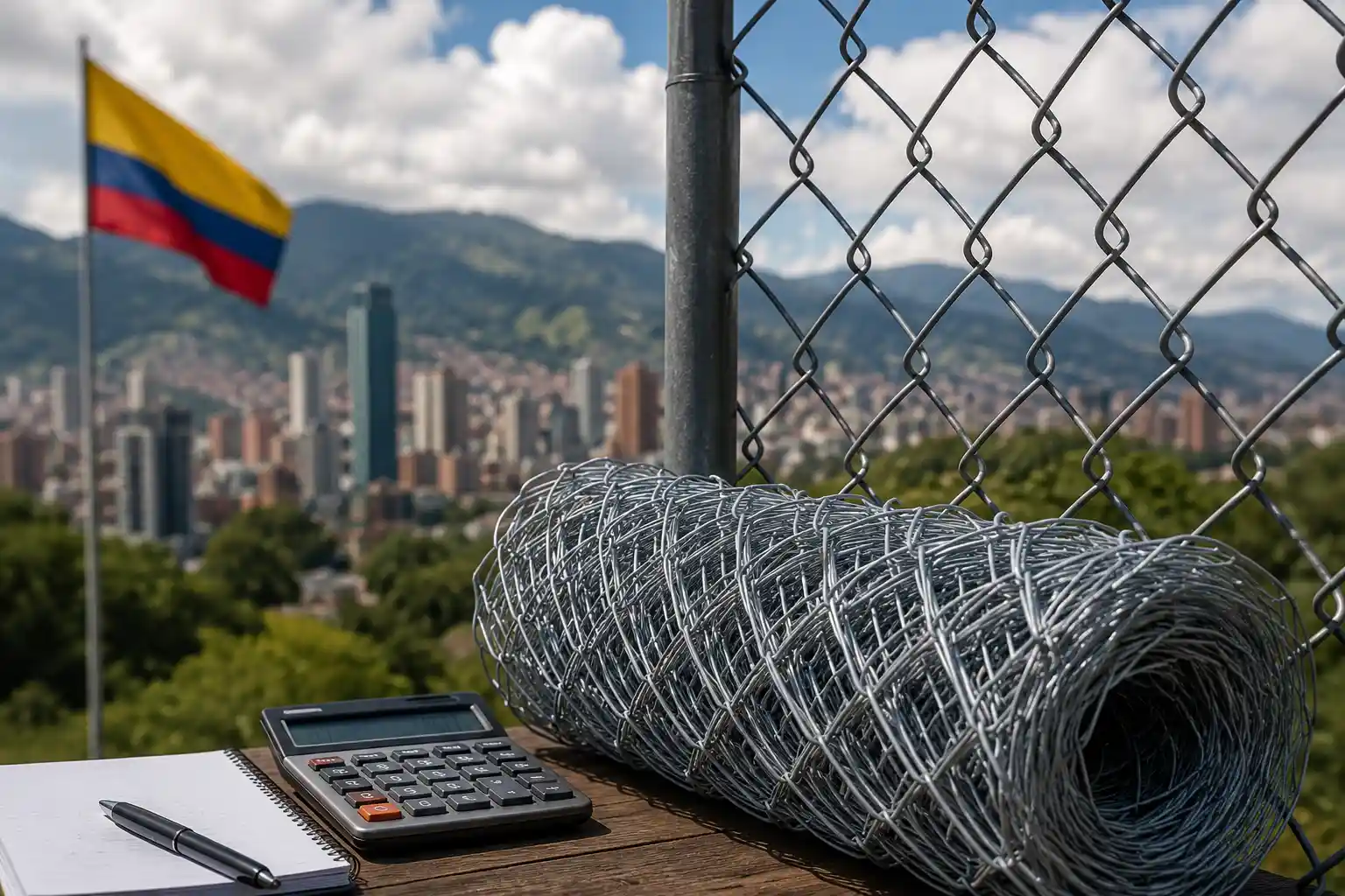 Mallas Julio Torres | Precio de la malla eslabonada en Colombia por metro (2026) Mallas Julio Torres | Precio de la malla eslabonada en Colombia por metro (2026)